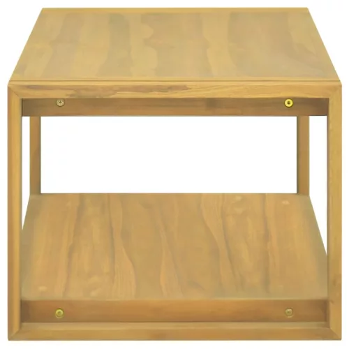 Tömör tíkfa falra szerelhető fürdőszobaszekrény 90 x 45 x 35 cm