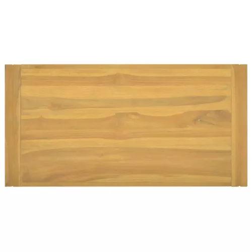 Tömör tíkfa falra szerelhető fürdőszobaszekrény 90 x 45 x 35 cm