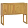 Tömör tíkfa fürdőszobaszekrény 90 x 40 x 75,5 cm