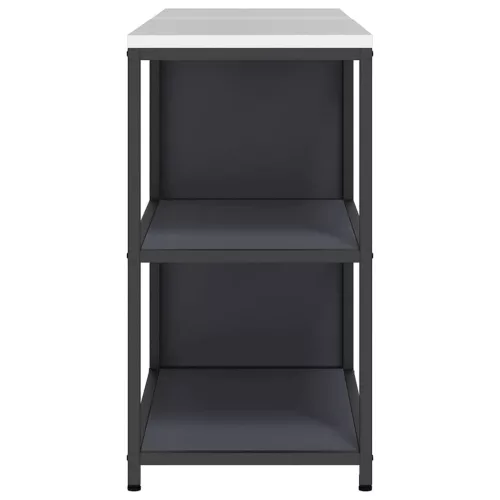 Konyhai Tároló Készlet ajtóval 2 pcs Antracit 180 x 50 x 92 cm