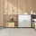 Konyhai Tároló Készlet polcokkal 2 pcs Ezüst 180 x 50 x 92 cm