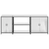 Konyhai Tároló Készlet polcokkal 3 pcs Ezüst 240 x 50 x 92 cm