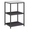 Konyhai Tároló Készlet polcokkal 2 pcs Fekete 150 x 50 x 92 cm