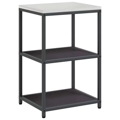 Konyhai Tároló Készlet polcokkal 2 pcs Fekete 150 x 50 x 92 cm
