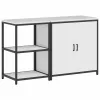 Konyhai Tároló Készlet polcokkal 2 pcs Fehér 150 x 50 x 92 cm