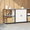 Konyhai Tároló Készlet polcokkal 2 pcs Fehér 150 x 50 x 92 cm