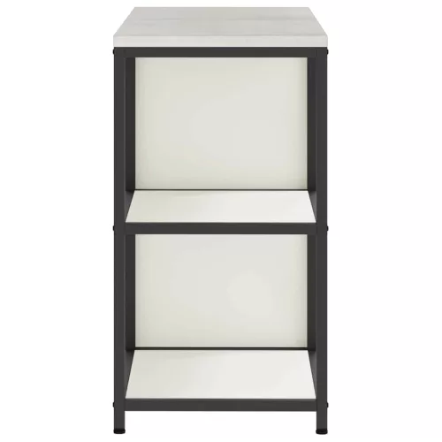 Konyhai Tároló Készlet polcokkal 2 pcs Fehér 150 x 50 x 92 cm