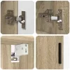 Fürdőszoba bútor szett 2 pcs sonoma tölgy 61 x 35 x 64 cm