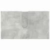 Fürdőszoba bútor szett 2 pcs Beton szürke 61 x 35 x 64 cm