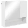 Fürdőszoba bútor szett 2 pcs Magasfényű fehér 61 x 35 x 64 cm