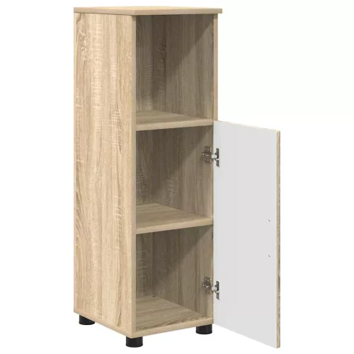 Fürdőszoba bútor szett 3 pcs sonoma tölgy 61 x 35 x 64 cm