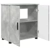 Fürdőszoba bútor szett 3 pcs Beton szürke 61 x 35 x 64 cm