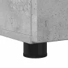 Fürdőszoba bútor szett 3 pcs Beton szürke 61 x 35 x 64 cm