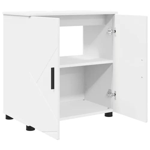 Fürdőszoba bútor szett 3 pcs Fehér 61 x 35 x 64 cm Faanyag