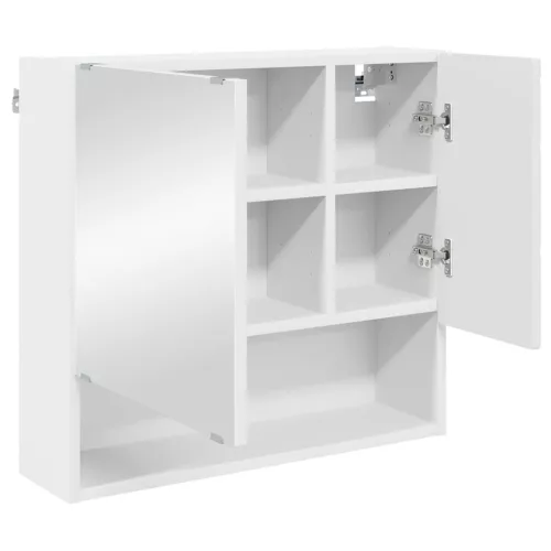 Fürdőszoba bútor szett 3 pcs Fehér 61 x 35 x 64 cm Faanyag