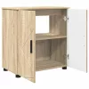 Fürdőszoba bútor szett 3 pcs sonoma tölgy 61 x 35 x 64 cm