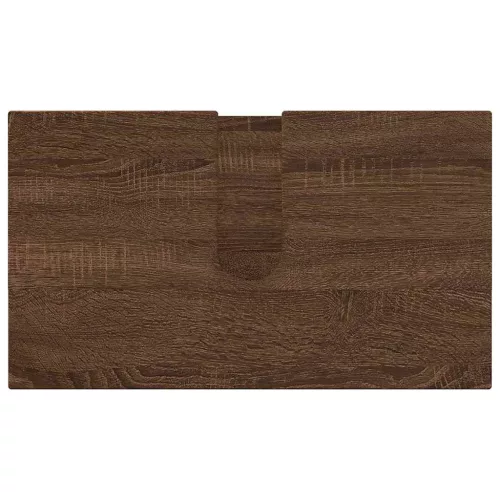 Fürdőszoba bútor szett 3 pcs barna tölgy 61 x 35 x 64 cm