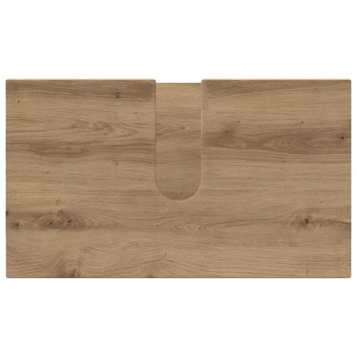 Fürdőszoba bútor szett 3 pcs kézműves tölgy 61 x 35 x 64 cm