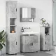 Fürdőszoba bútor szett 4 pcs Beton szürke 61 x 35 x 64 cm