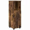 Fürdőszoba bútor szett 4 pcs Füstölt tölgy 61 x 35 x 64 cm