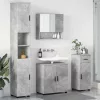 Fürdőszoba bútor szett 4 pcs Beton szürke 61 x 35 x 64 cm