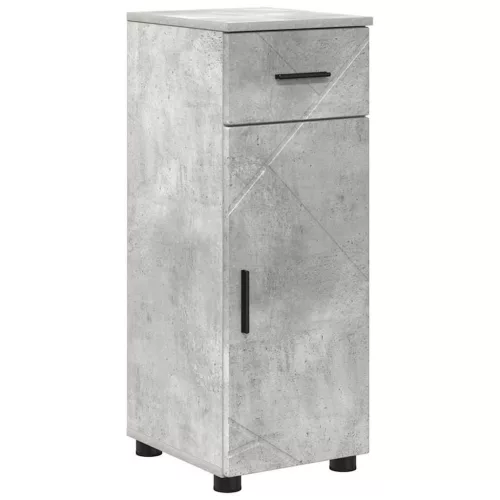 Fürdőszoba bútor szett 4 pcs Beton szürke 61 x 35 x 64 cm