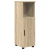 Fürdőszoba bútor szett 5 pcs sonoma tölgy 61 x 35 x 64 cm