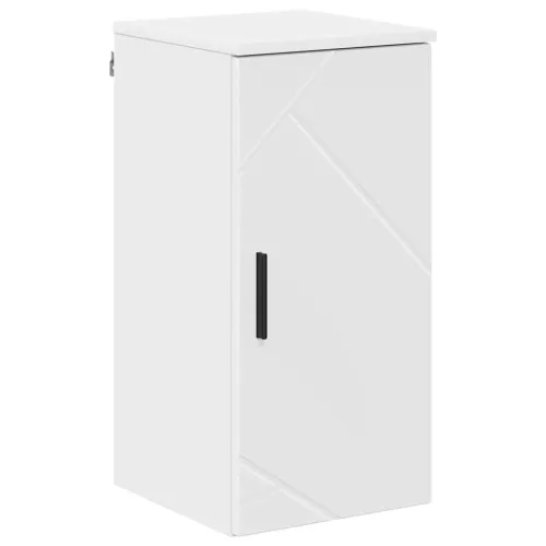 Fürdőszoba bútor szett 5 pcs Magasfényű fehér 61 x 35 x 64 cm