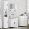 Fürdőszoba bútor szett 4 pcs Fehér 61 x 35 x 64 cm Faanyag