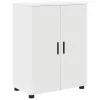 Fürdőszoba bútor szett 4 pcs Fehér 61 x 35 x 64 cm Faanyag