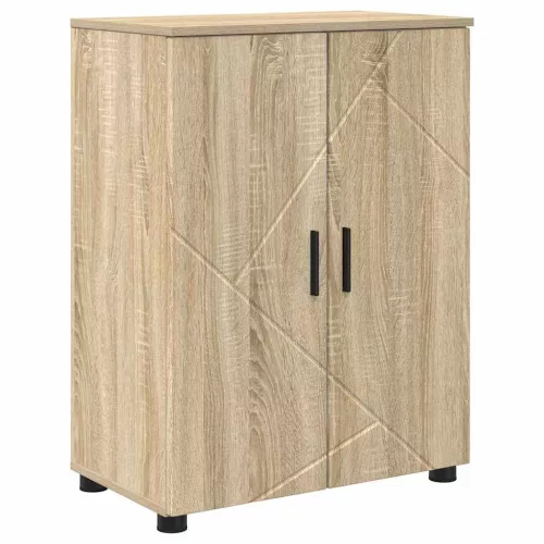 Fürdőszoba bútor szett 4 pcs sonoma tölgy 61 x 35 x 64 cm