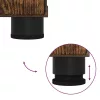 Fürdőszoba bútor szett 2 pcs Füstölt tölgy 76.5 x 35 x 64 cm