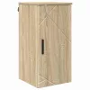 Fürdőszoba bútor szett 5 pcs sonoma tölgy 30 x 35 x 192 cm