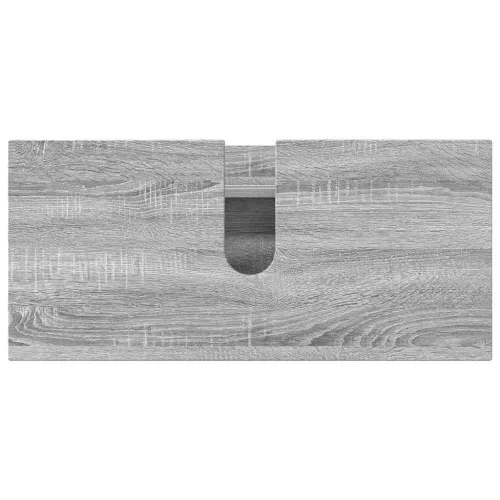 Fürdőszoba bútor szett 5 pcs Szürke sonoma 30 x 35 x 192 cm
