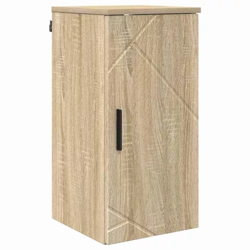 Fürdőszoba bútor szett 5 pcs sonoma tölgy 30 x 35 x 192 cm