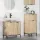 Fürdőszoba bútor szett 2 pcs sonoma tölgy 39.5 x 36 x 88 cm