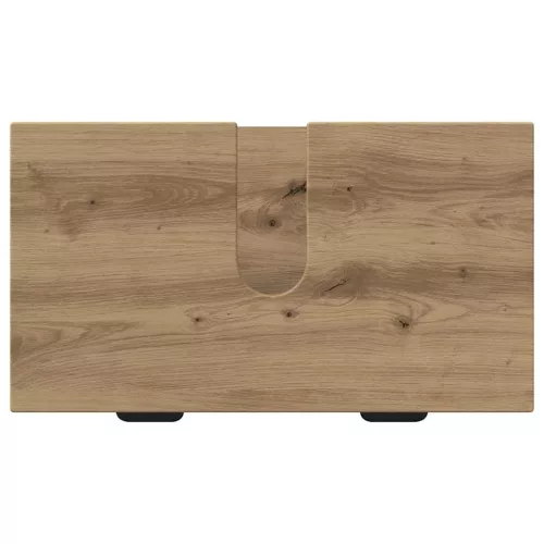 Fürdőszoba bútor szett 2 pcs kézműves tölgy 39.5 x 36 x 88 cm