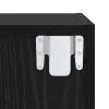 TV szekrény garnitúra 4 pcs Musta tammi 37 x 37 x 142.5 cm