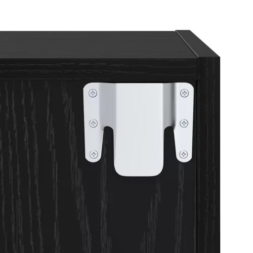 TV szekrény garnitúra 4 pcs Musta tammi 37 x 37 x 142.5 cm