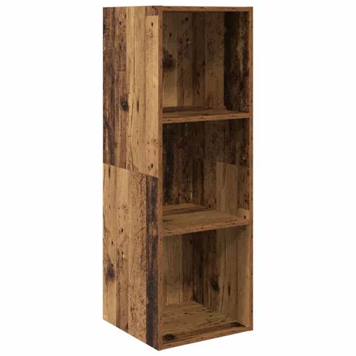 TV Szekrény Szett 3 pcs Régi fa 37 x 37 x 142.5 cm Faanyag