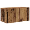 TV Szekrény Szett 4 pcs Régi fa 200 x 30 x 30 cm Faanyag