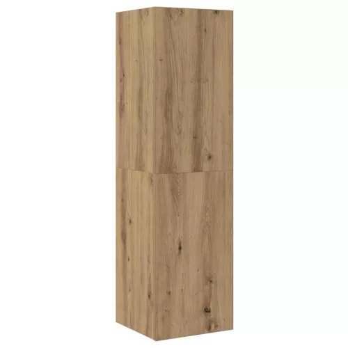 TV Szekrény Szett 4 pcs kézműves tölgy 200 x 30 x 30 cm Faanyag