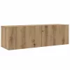 TV Szekrény Szett 4 pcs kézműves tölgy 200 x 30 x 30 cm Faanyag