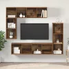 TV szekrény garnitúra 4 pcs Régi fa 37 x 37 x 142.5 cm Faanyag