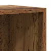 TV szekrény garnitúra 4 pcs Régi fa 37 x 37 x 142.5 cm Faanyag