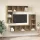 TV szekrény garnitúra 4 pcs kézműves tölgy 37 x 37 x 142.5 cm