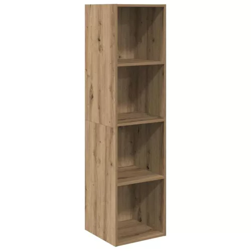 TV szekrény garnitúra 4 pcs kézműves tölgy 37 x 37 x 142.5 cm