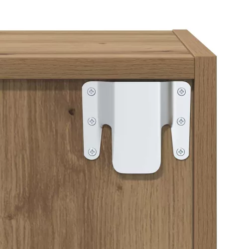 TV szekrény garnitúra 4 pcs kézműves tölgy 37 x 37 x 142.5 cm