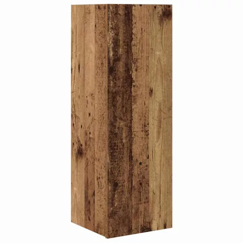 TV szekrény garnitúra 4 pcs Régi fa 30.5 x 30 x 90 cm Faanyag