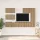 TV szekrény garnitúra 6 pcs kézműves tölgy 30.5 x 30 x 90 cm